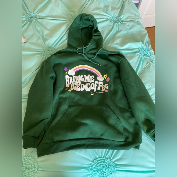 Green oversized sweatshirt - Picture 1 of 1